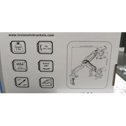 Invision Soporte Monitor de PC para Pantallas de 17-27"