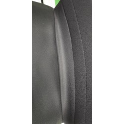 Silla de oficina tapizado tela negra
